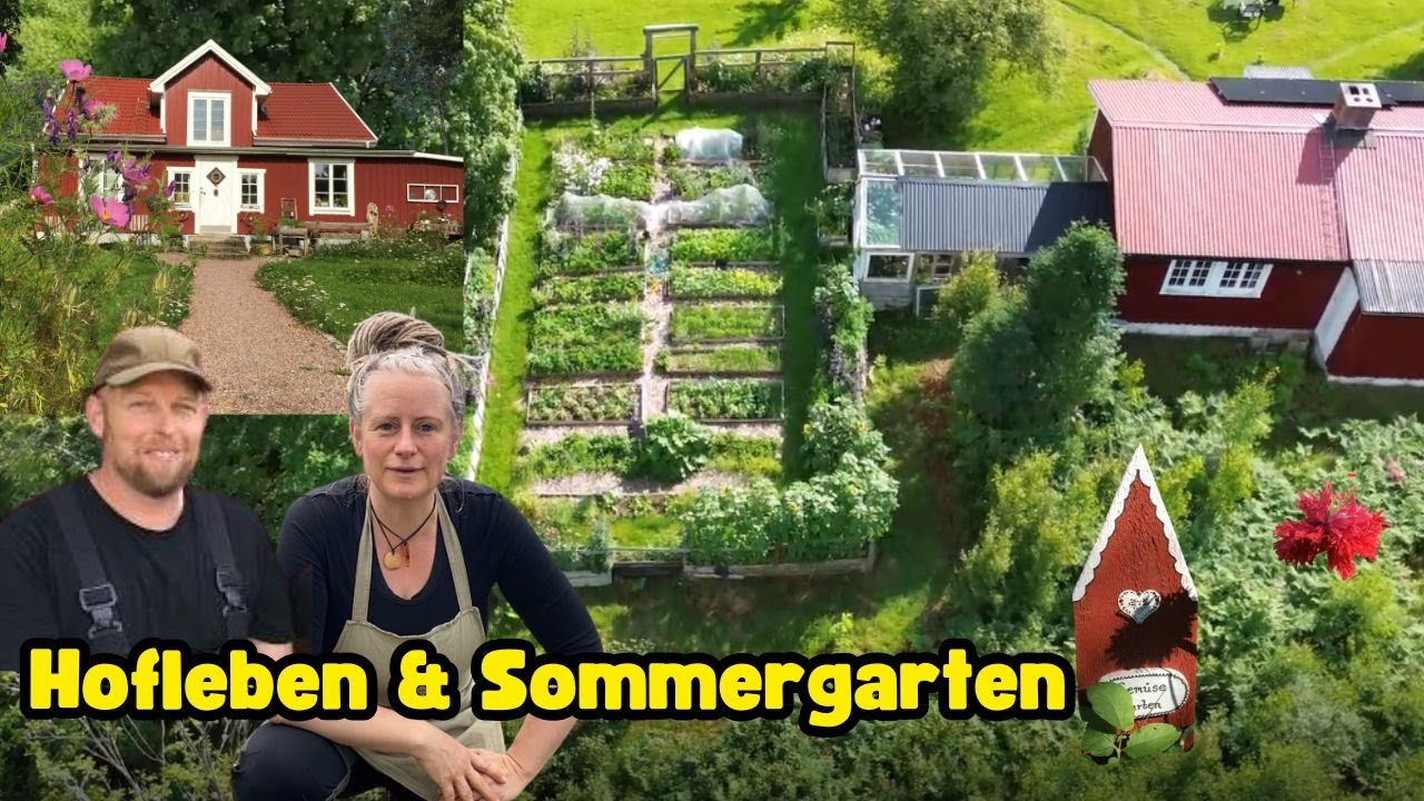 Das rote Haus im Wald - Hofleben und Sommergarten