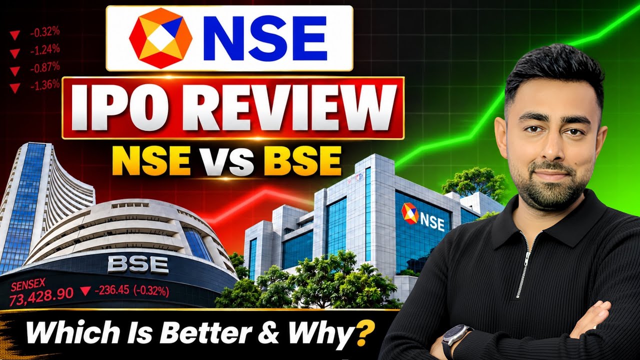 NSE IPO Review | NSE Vs BSE | Which Is Better & Why ? | Jayesh Khatri 
