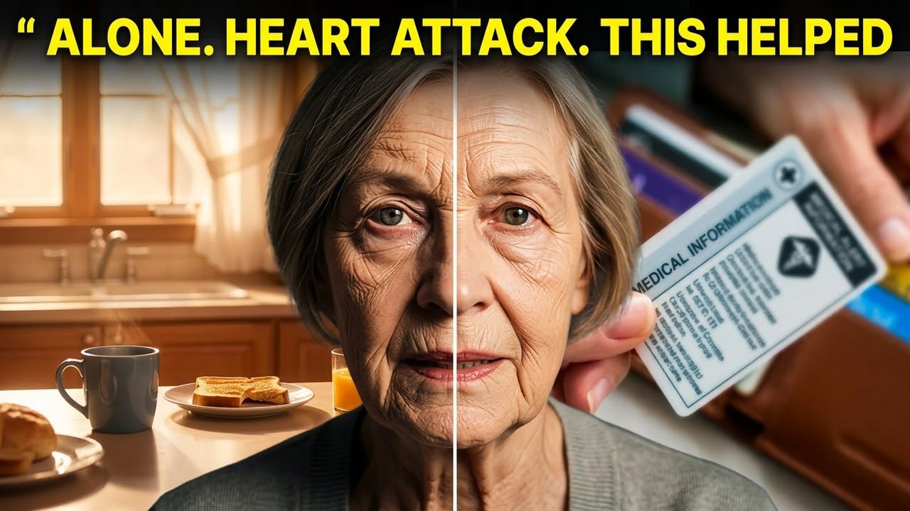 I Was 82, Alone & Having a Heart Attack — The 60-Second Decision That Kept Me Alive