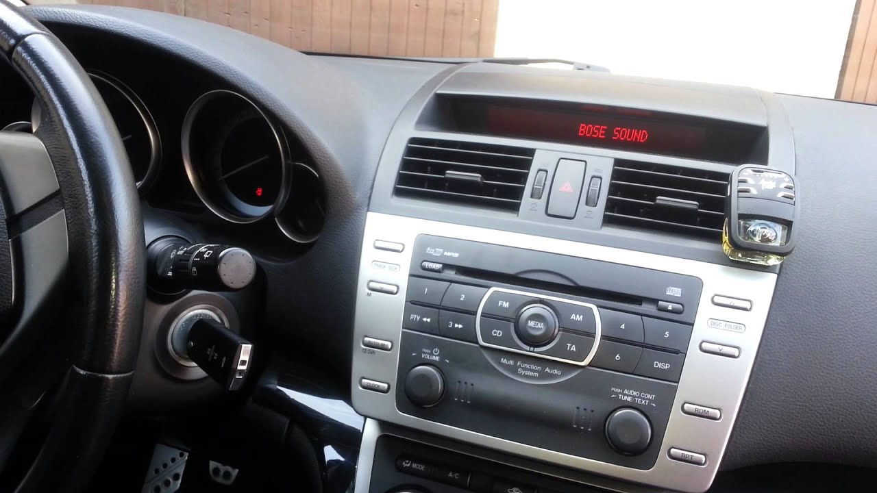 Mazda 6 bose what is wrong