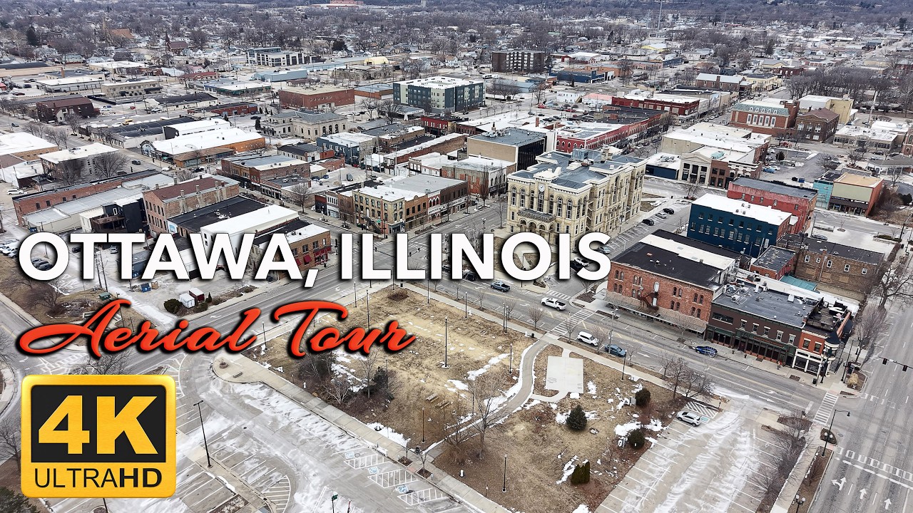 Ottawa, Illinois from Above | A Town That Isn’t Waiting for Anything Anymore