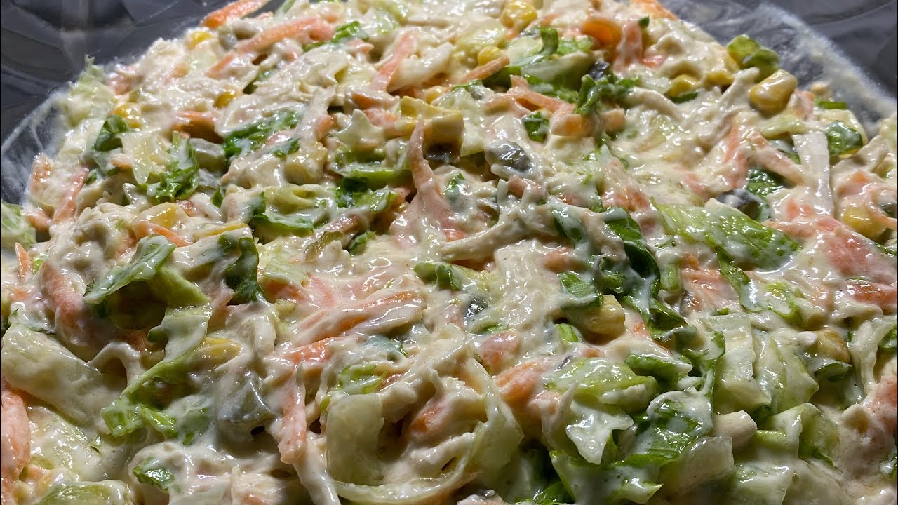 TAVUKLU SALATA 🥗 