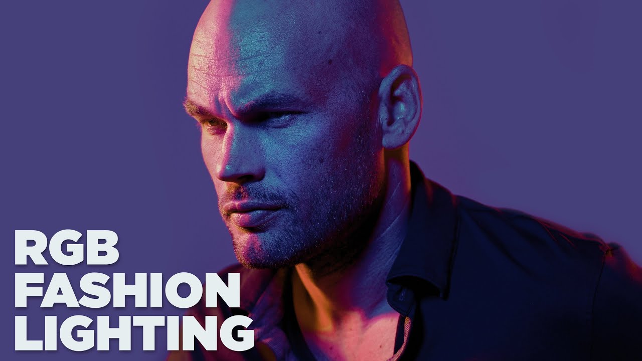 RGB Fashion Photography Lighting Tutorial
