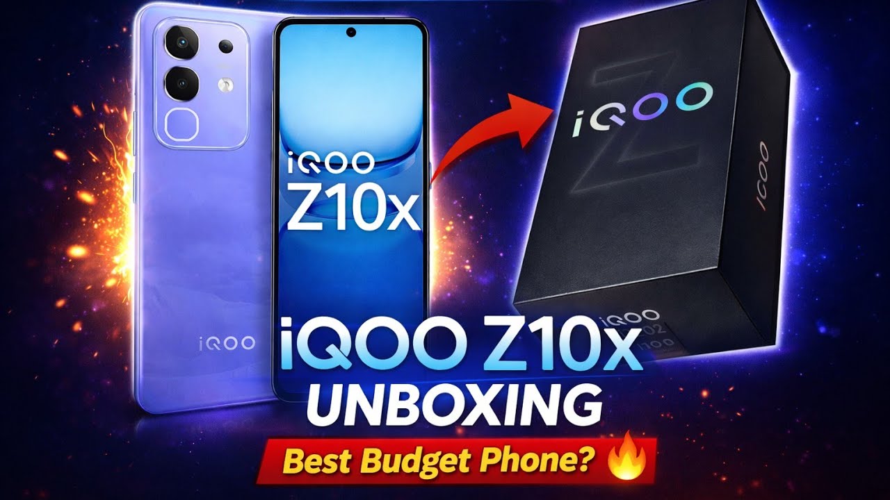 iQOO Z10x 5G Unboxing | Under ₹20,000 Best Budget Phone? 😱