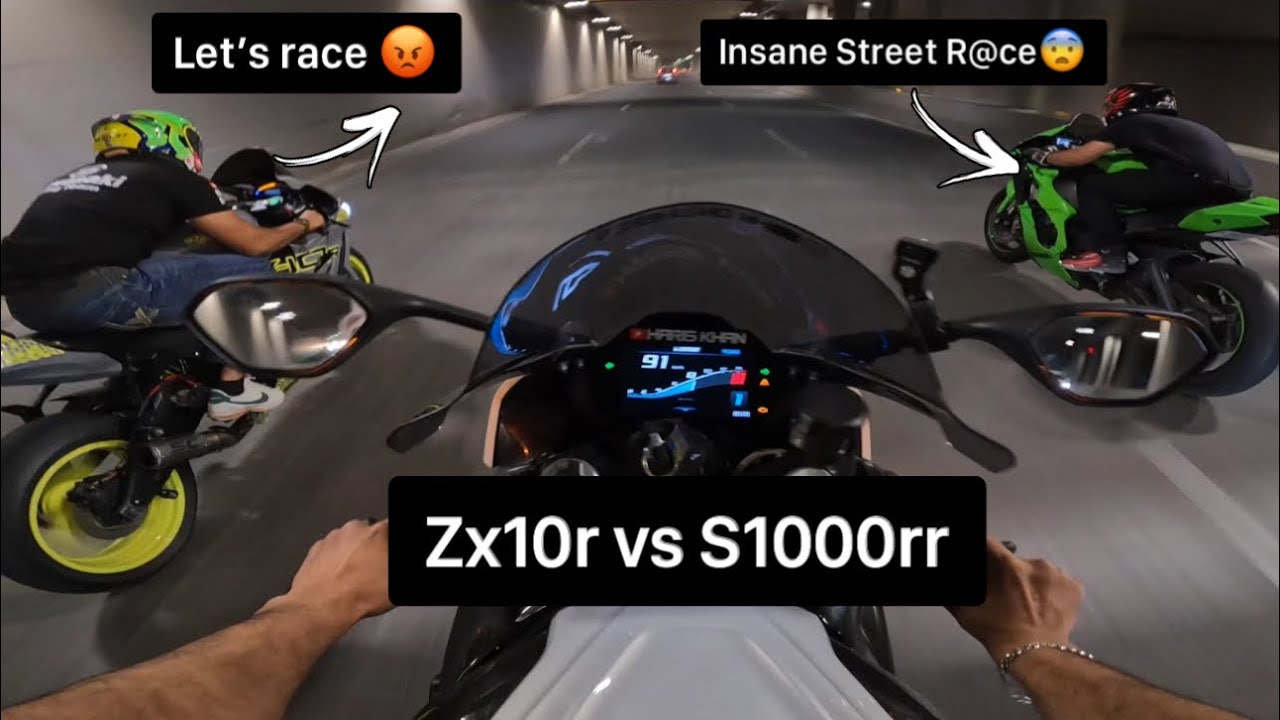 Bmw S1000rr hunting two Zx10r😤 | S1000rr vs Zx10r on highway 😨