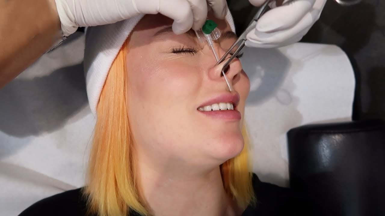 getting my nose pierced, don't tell my mum pls