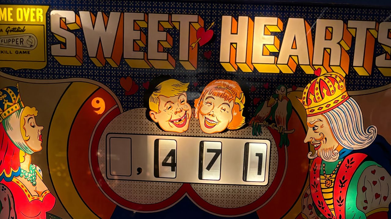 1963 Gottlieb Sweet Hearts: (Play and Talk)