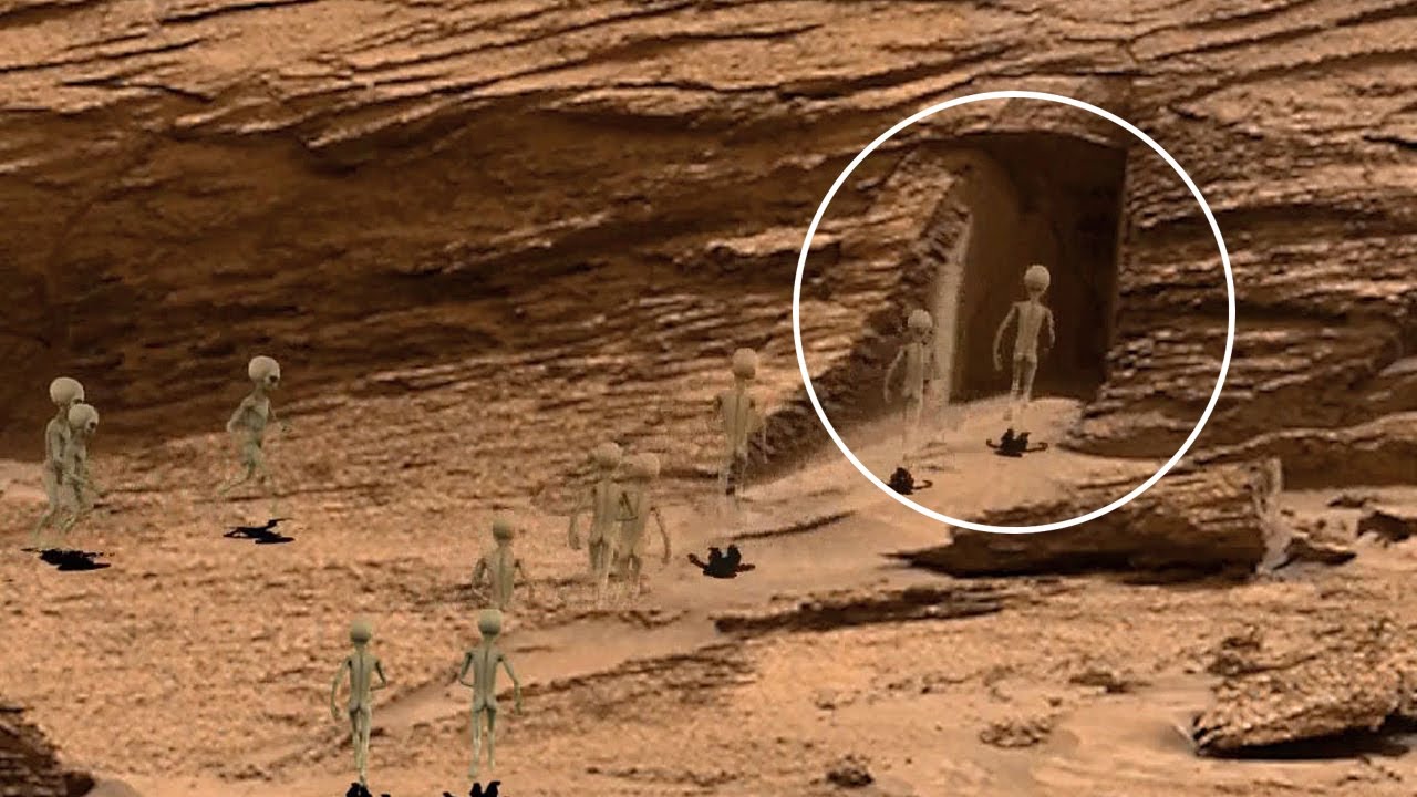 Marcianos entran por la Puerta de Marte - Perseverance & Ingenuity animaci&oacute;n