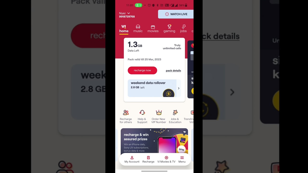 vi data kaise check kare || how to check vi data #smartdata #niyazahmad