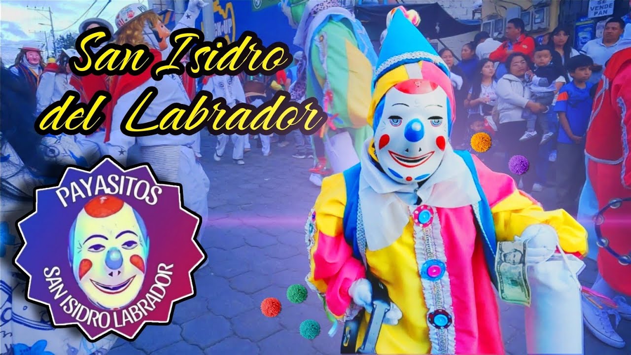 Payasitos de San Isidro del Labrador en el Solidario en San Isidro del Inca
