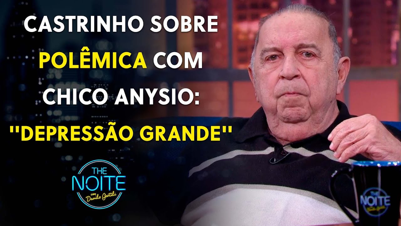 Castrinho esclarece pol&ecirc;mica com Chico Anysio | The Noite (27/07/23)