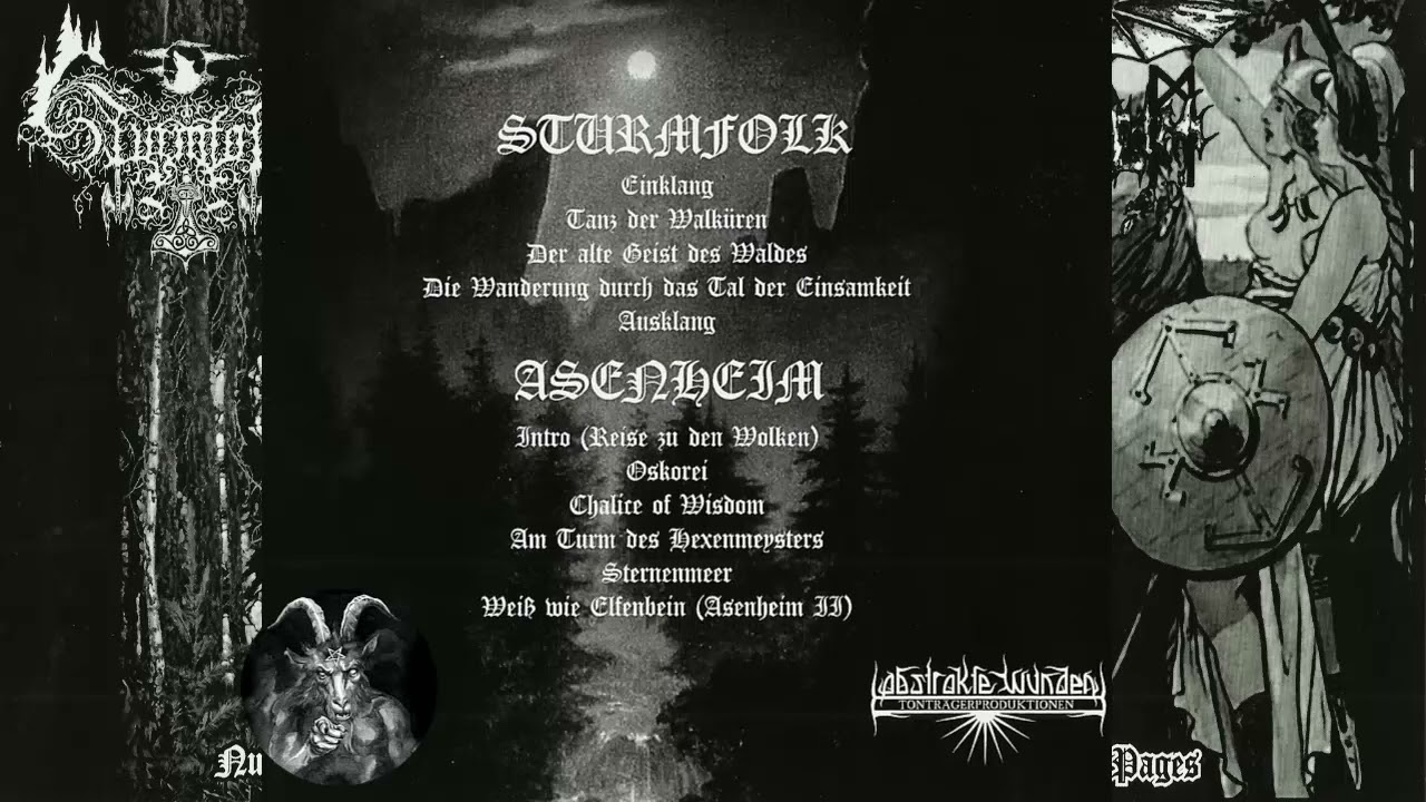 STURMFOLK & ASENHEIM SPLIT - NUR EIN FLUGELSCHLAG INS DUNKEL/FORGOTTEN PAGES - FULL SPLIT 2015