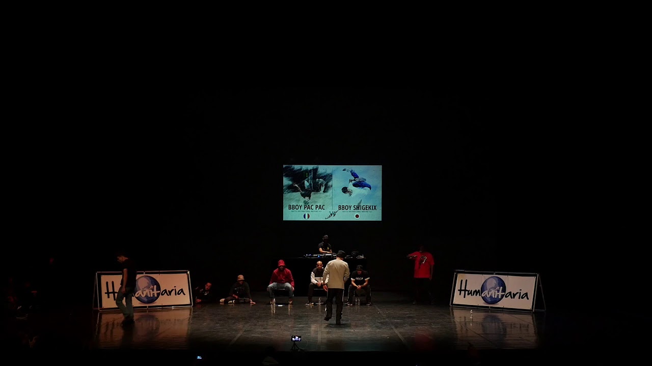 Bboy Pac Pac VS Bboy Shigekix - Battle Humantaria 2018