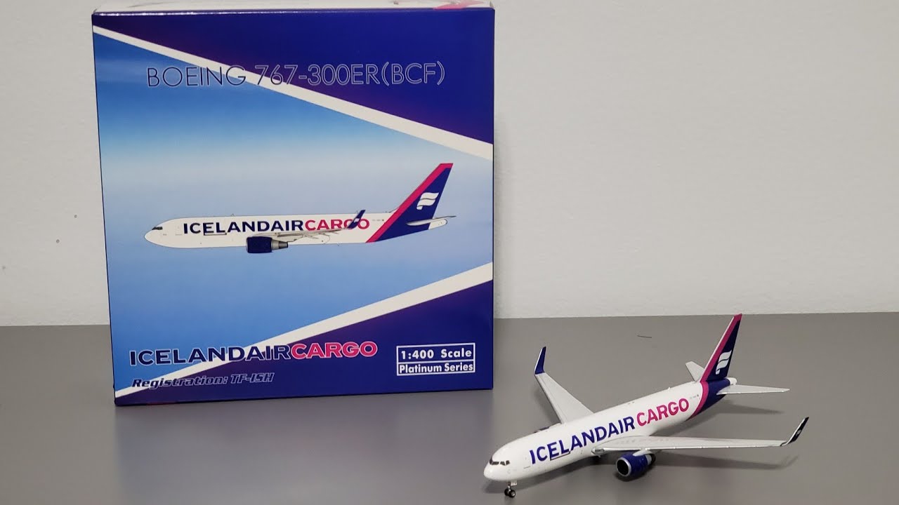 Phoenix Model 1:400 Icelandair Cargo Boeing 767-300BCF [TF-ISH] Model Plane Review