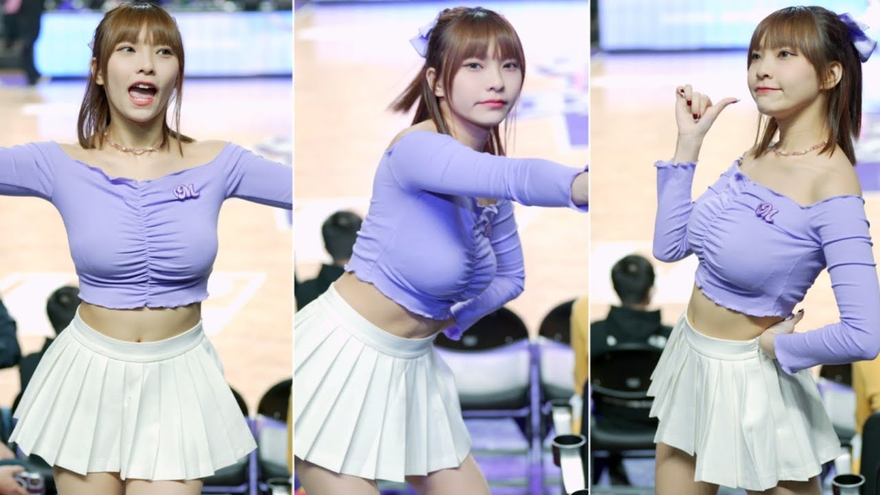 20230207初戀紫色系 新竹縣體育館 街口攻城獅 muse girls 霖霖《很醒目的舞蹈示範~》