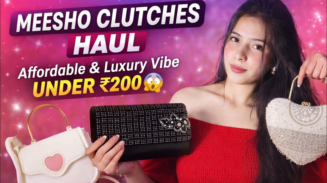 *HUGE*meesho styles bags💼 & clutches haul | affordable luxury you can’t miss 🛍️💗starts at ₹200 😱 