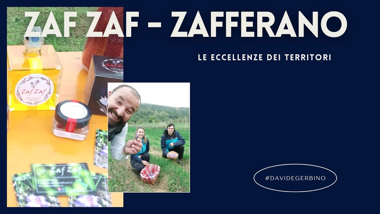 #DavideGerbino presenta: ZAF ZAF - ZAFFERANO IN VALLE MAIRA