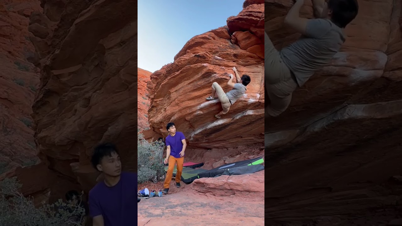 Dirty Rail V7 - Red Rocks Calico Basin