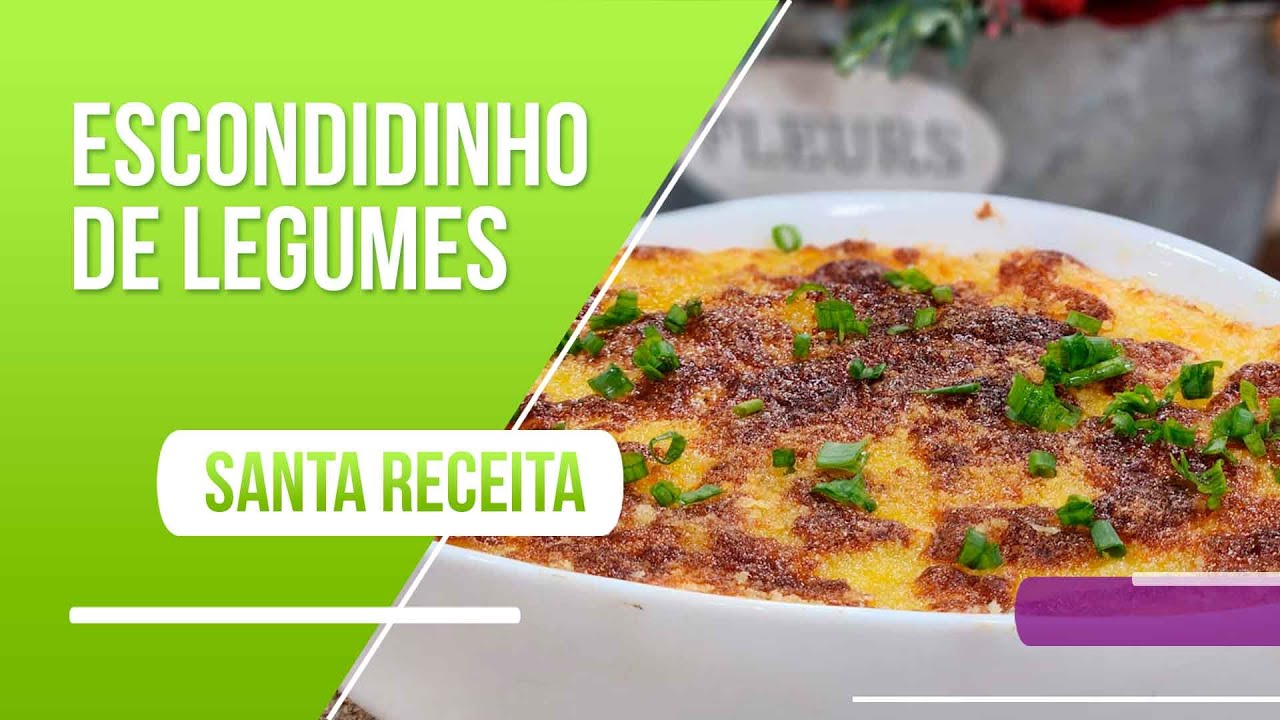 Receita sem carne: Escondidinho de legumes
