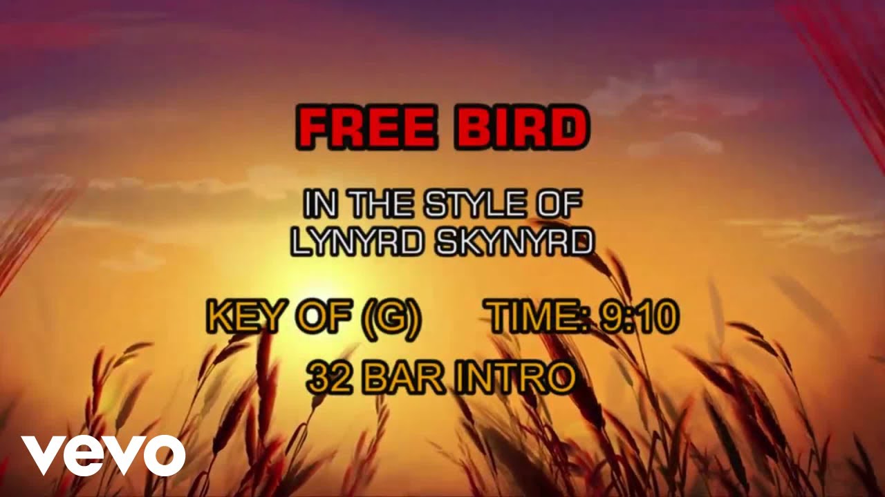 Lynyrd Skynyrd - Free Bird (Karaoke)