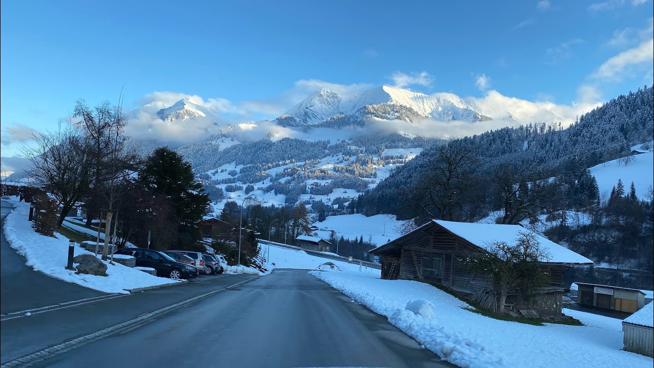 Driving in Switzerland : ❄️WINTER Roads ❄️