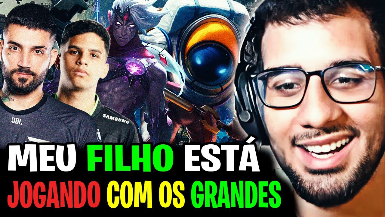 O MENINO BULINHAS JOGOU INHOUSE COM o BRTT! O PAI e o BULAS REPRESENTARAM? VOVÔ ABSOLUT REAGE