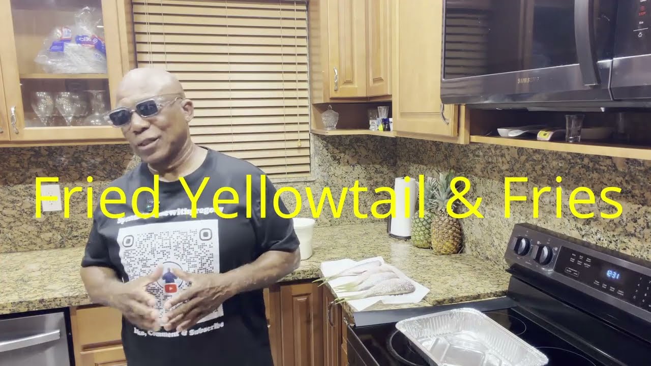Crispy Yellowtail & Perfect French Fries: Clean and cook