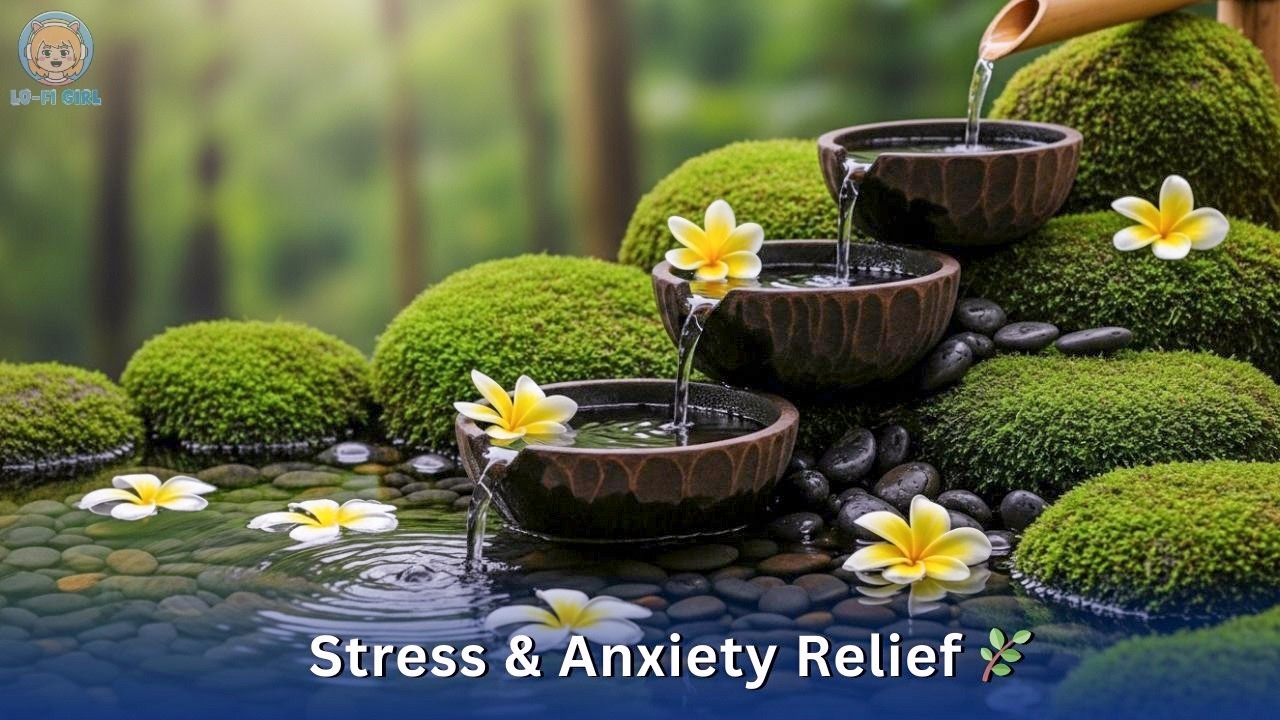 🌿🌙 ភ្លេងព្យាបាលស្ត្រេស និងអារម្មណ៍ថប់បារម្ភ | Relaxing Healing Music សម្រាប់គេងលក់ជ្រៅ