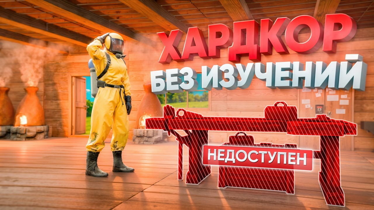 Хардкор 100 ДНЕЙ выживание БЕЗ ИЗУЧЕНИЙ — Я ВЫЖИЛ? Oxide Survival Island