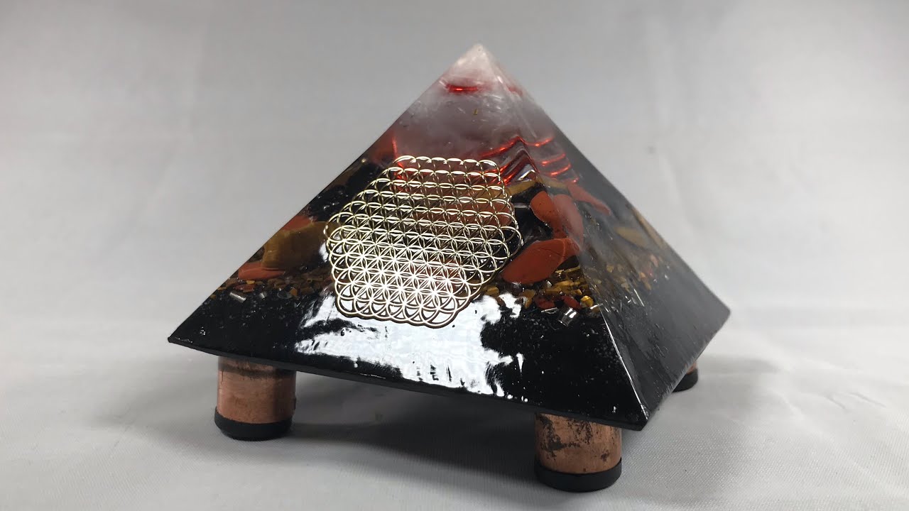Earth and Sun Orgone Energy Pyramid / Kundalini / meditation / Prana / EMF Protection /