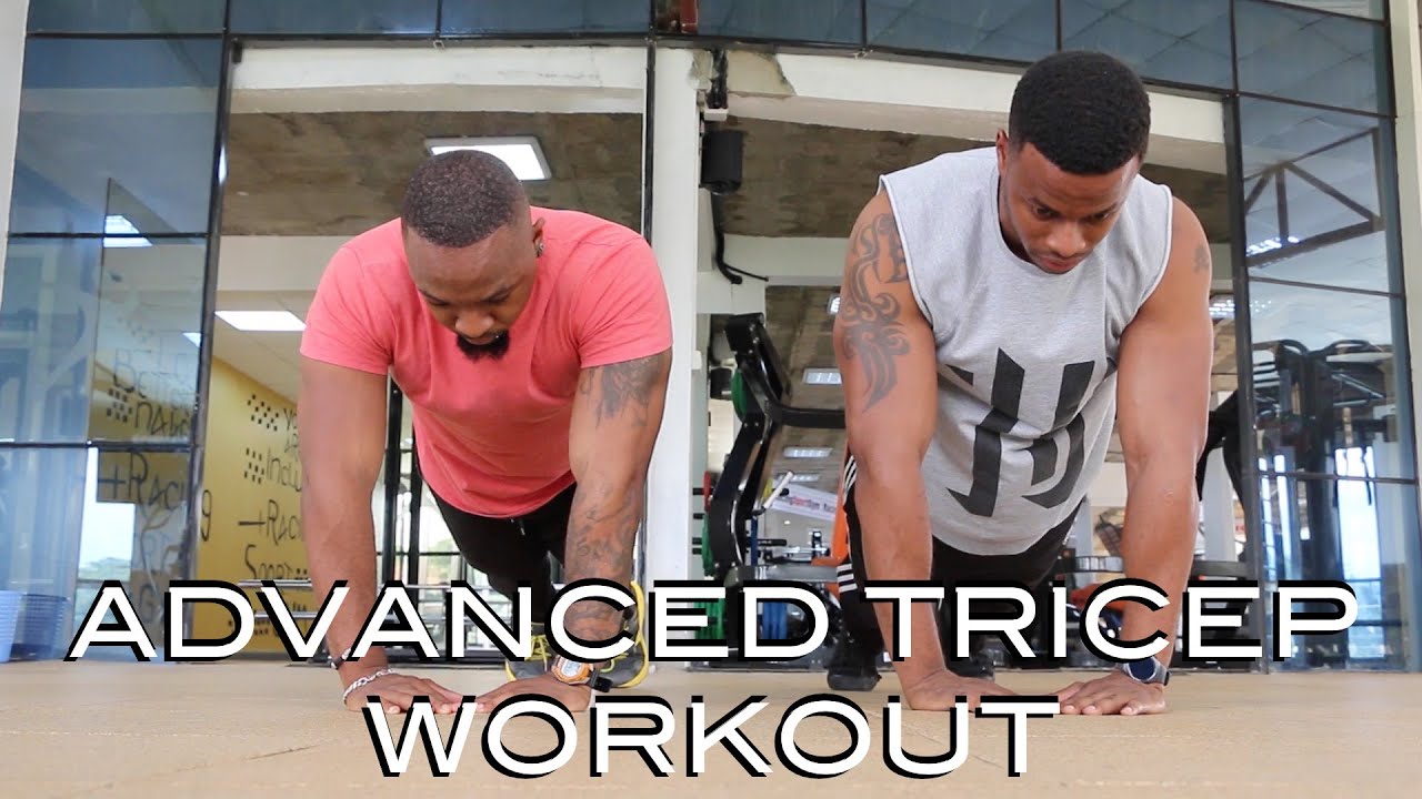 ADVANCED TRICEP WORKOUT  | JUST GYM IT