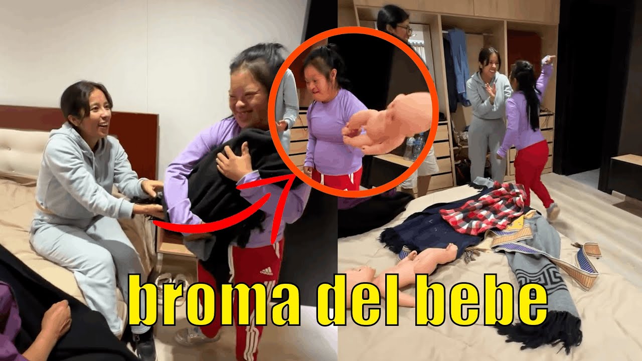 Broma del bebe a la Yuri sale mal