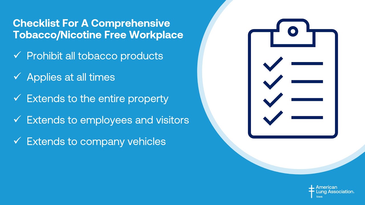 Tobacco-free Workplaces: A Quick Guide