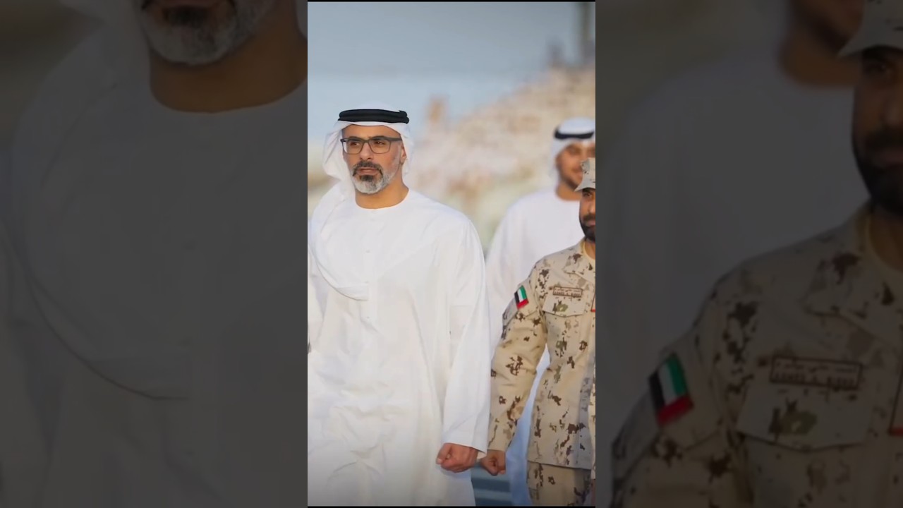 Sheikh Khaled bin Mohamed and Sheikh Zayed bin Al Nayan are always ready to serve and protect their