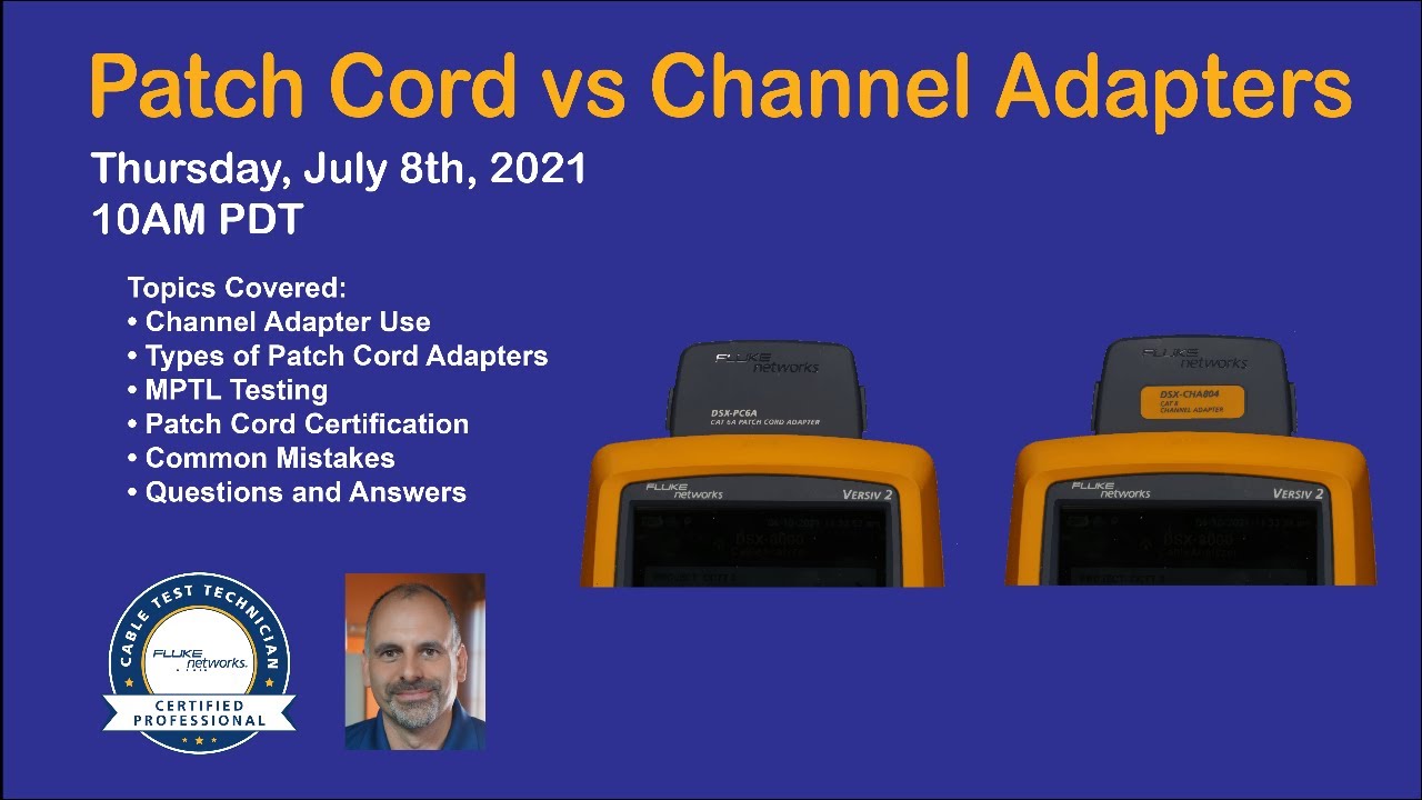 Channel vs Patch Cord Adapters