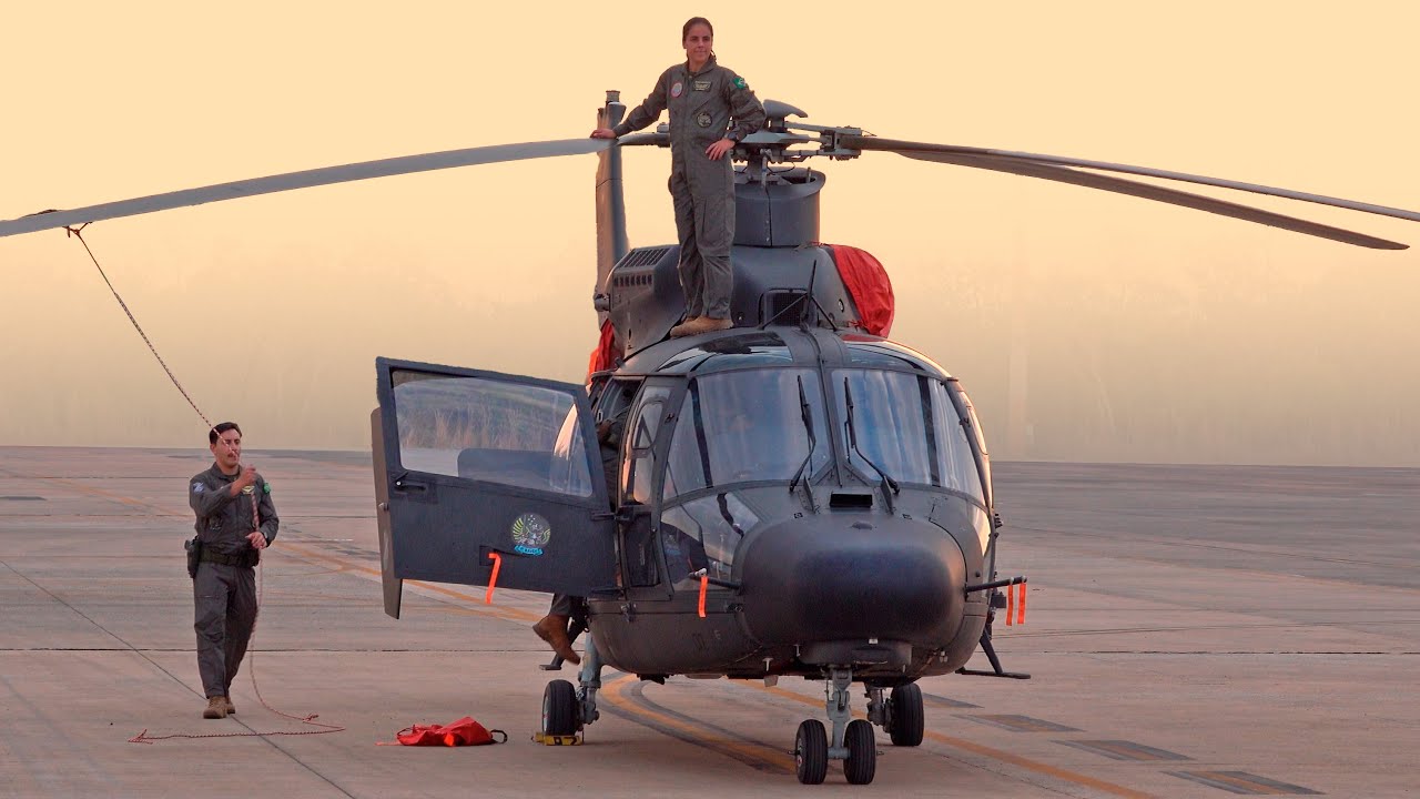 HELICOPTERS & SMALL PLANES! Outbound Traffic After Open Gates of Brasília Air Base BABR