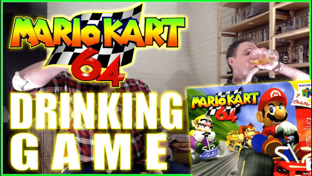 Mario Kart Drinking Game | The Thirsty Yeti Show