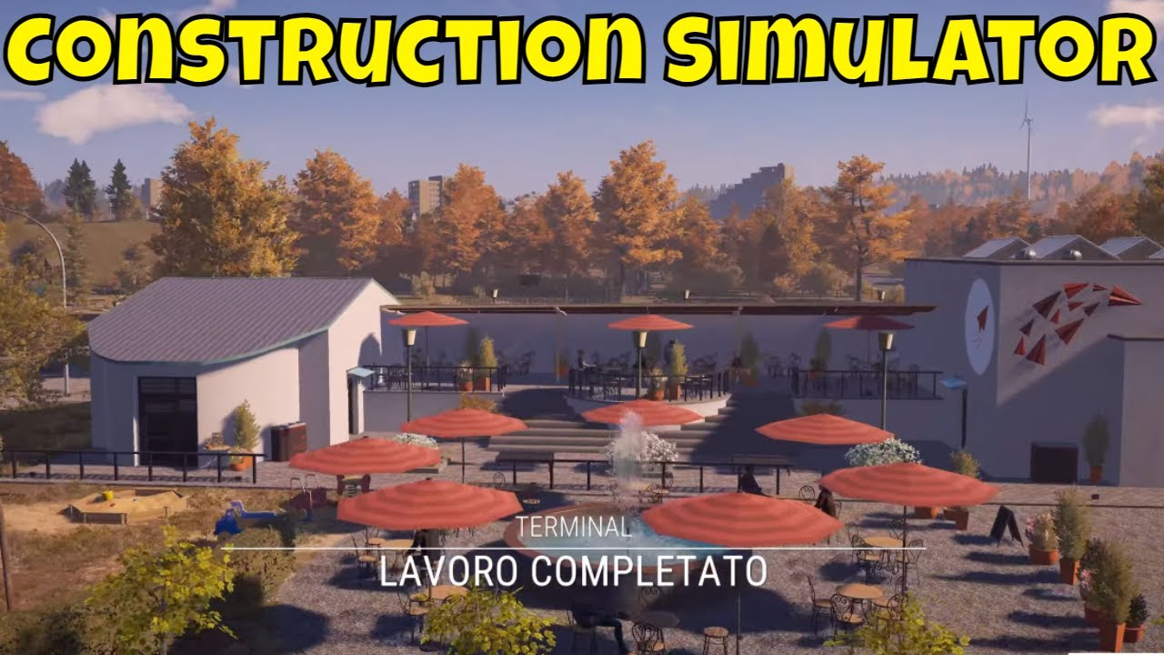 CONSTRUCTION SIMULATOR 2022 #27 - DLC AEROPORTO FINIAMO IL TERMINAL - GAMEPLAY ITA 4K