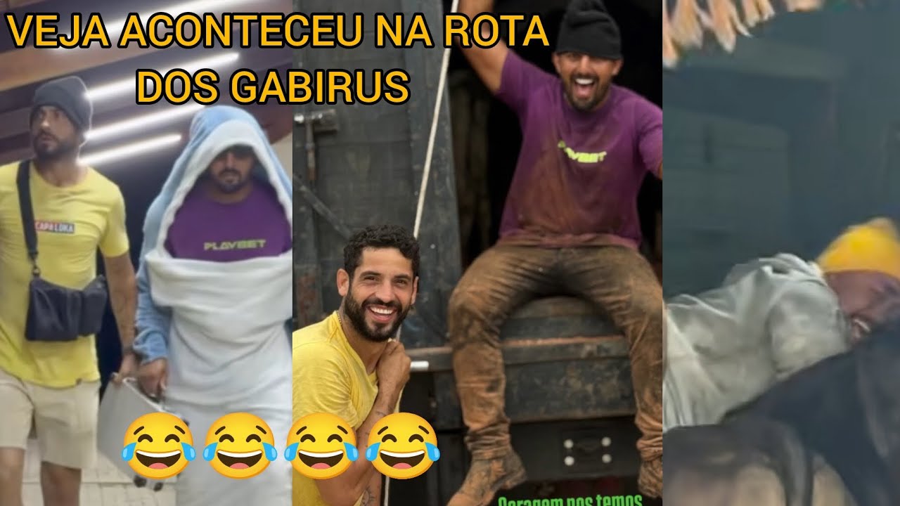 VEJA ACONTECEU NATHAN QUEIROZ E PEIXE DA LAMA NA ROTA DOS GABIRUS 