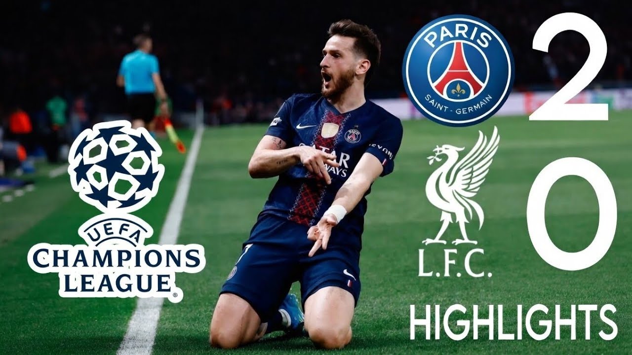PSG 2-0 LIVERPOOL. ALL GOALS & EXTENDED HIGHLIGHTS