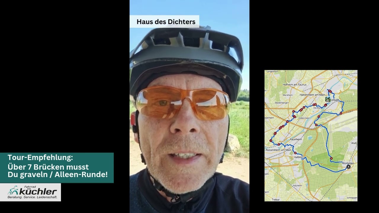 Gravel-Bike-Tour: Über 7 Brücken musst Du graveln! 60 km by Fahrrad Küchler