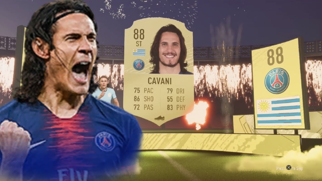 MY START OF FIFA 20   MY FIRST WALK OUT! EDINSON CAVANI