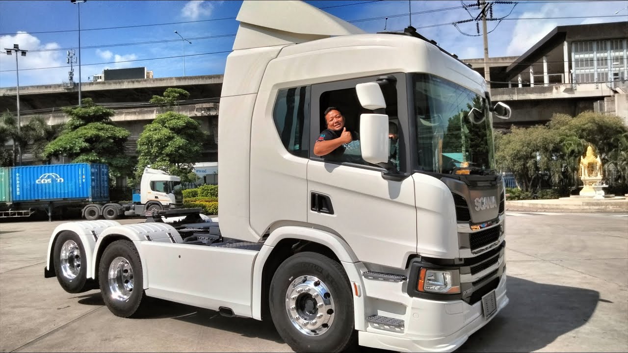 Scania P 360 6X2 สีขาวเท่ๆ เสนอโดยพี่ ตี๋