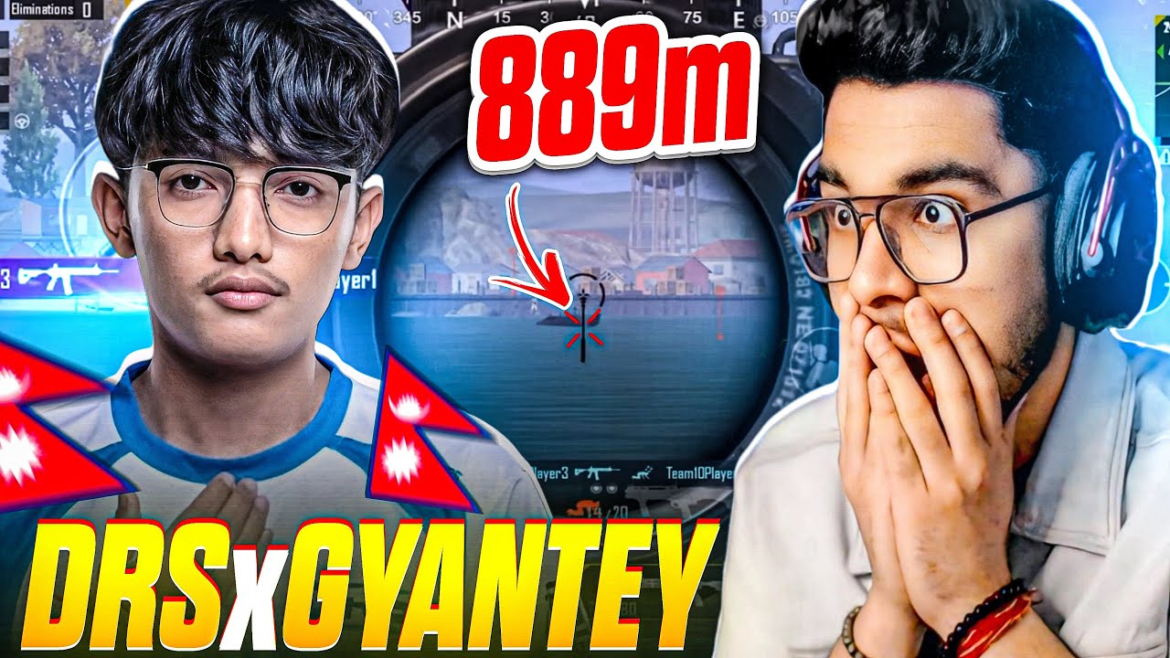 INTERNATIONAL RANK 1 IGL NEPAL🇳🇵 PLAYER ?? 1vs4 CLUTCH DRS Gyantey BEST Moments in PUBG Mobile
