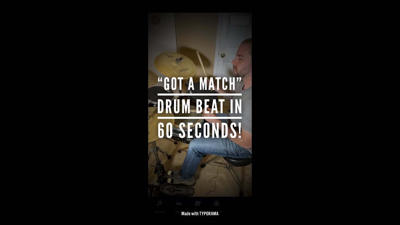 “Got A Match” Dave Weckl Drum Beat Breakdown in 60 Seconds!