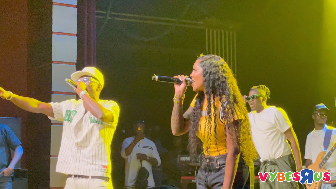 Tiwa Savage & Spyro Who Is Your Guy?  Finally Performed Live In Atlanta For The 1st Time!