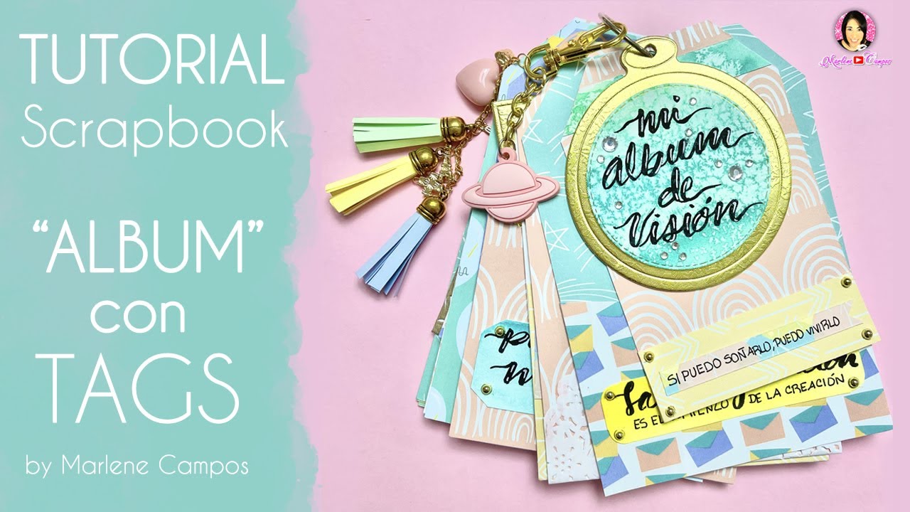 Tutorial Scrapbooking: Como hacer un mini Album con 