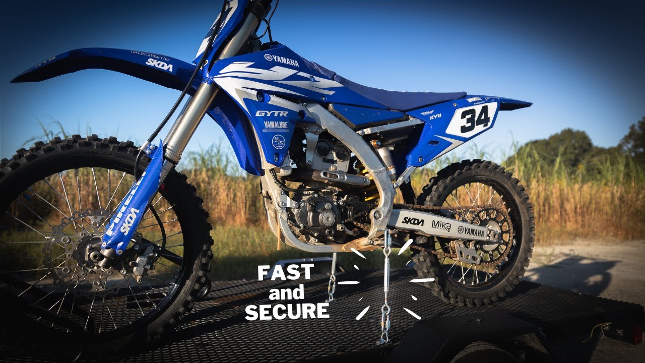 The BEST way to secure your dirt bike | No More Straps