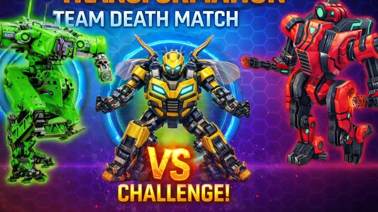 🔥 BEE ROBOT Transformation | Team Death Match Challenge 🤖⚔️