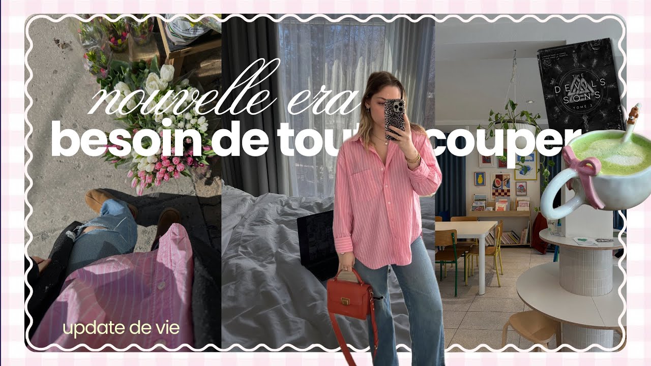 BIG LIFE UPDATE | Digital detox, introspection & nouveau départ ❤️‍🩹